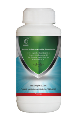 2% Emamectin Benzoate 0.4% Bt Bacteria Bacillus Thuringiensis Bulldock Insecticide For Rice