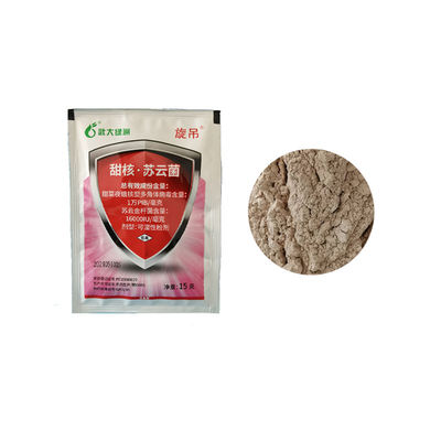 Organic Certified Non-toxic Biological Pesticide for Beet Armyworm Cabbage Worm Diamondback Moth Control