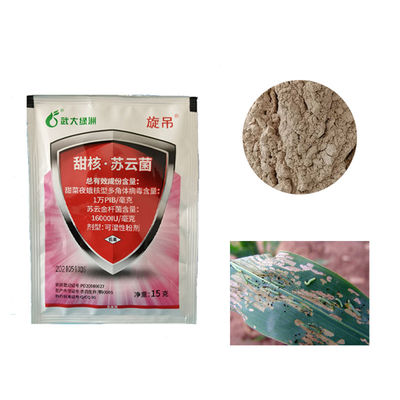 Kill Vegetable Pests Biological Pesticide for Cauliflower Broccoli SeNPV Bt Non Chemical Residue