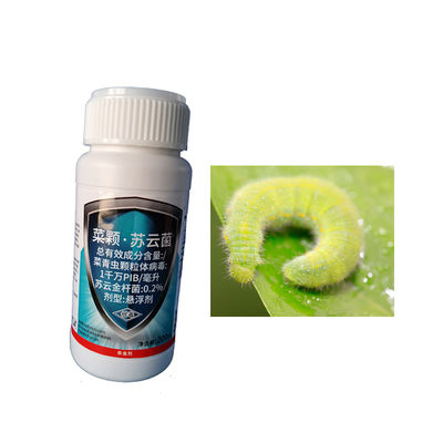 Bacillus Thuringiensis PrGV Cabbage Vegetable Broccoli Bio Pesticide Caterpillar Without Chemical Residue